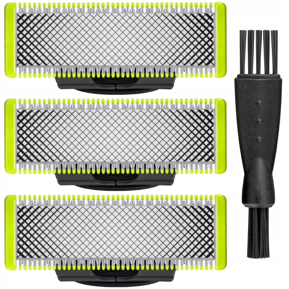 3x Břit Pro Holicí Strojek Philips Oneblade QP210 Holení Obličeje Těla Originál