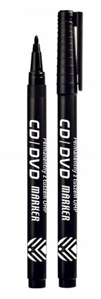 Školní psací potřeby Fixy Marker CD/DVD Černá s inkoustem 12 ks