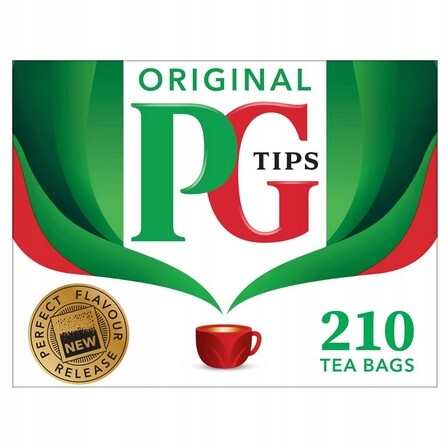 Pg tips 2x 210 Čaj Nové Čtvercové sáčky!