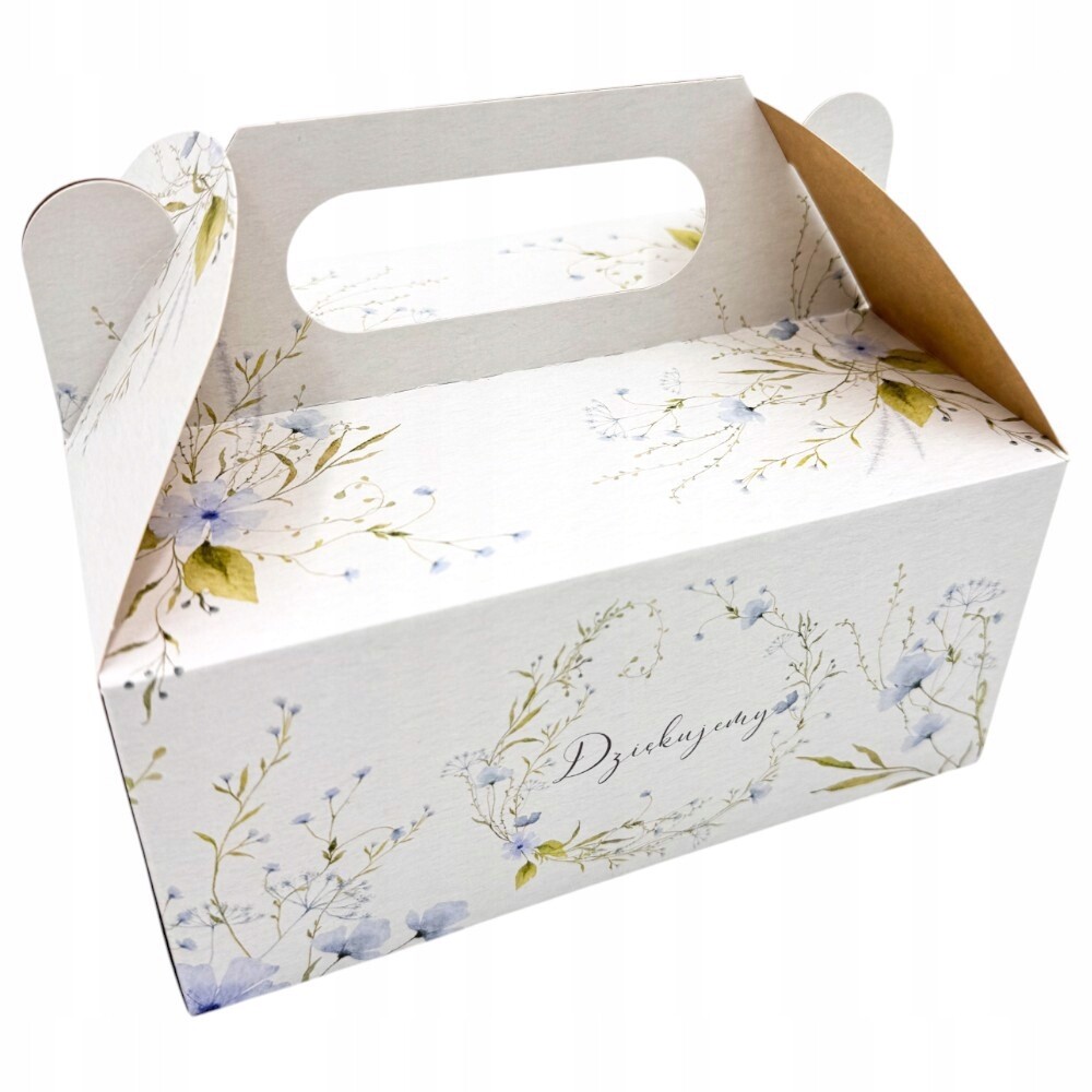 Enjoy Be Eco Krabička s rukojetí Chabry 189x147x89 mm 25 Ks