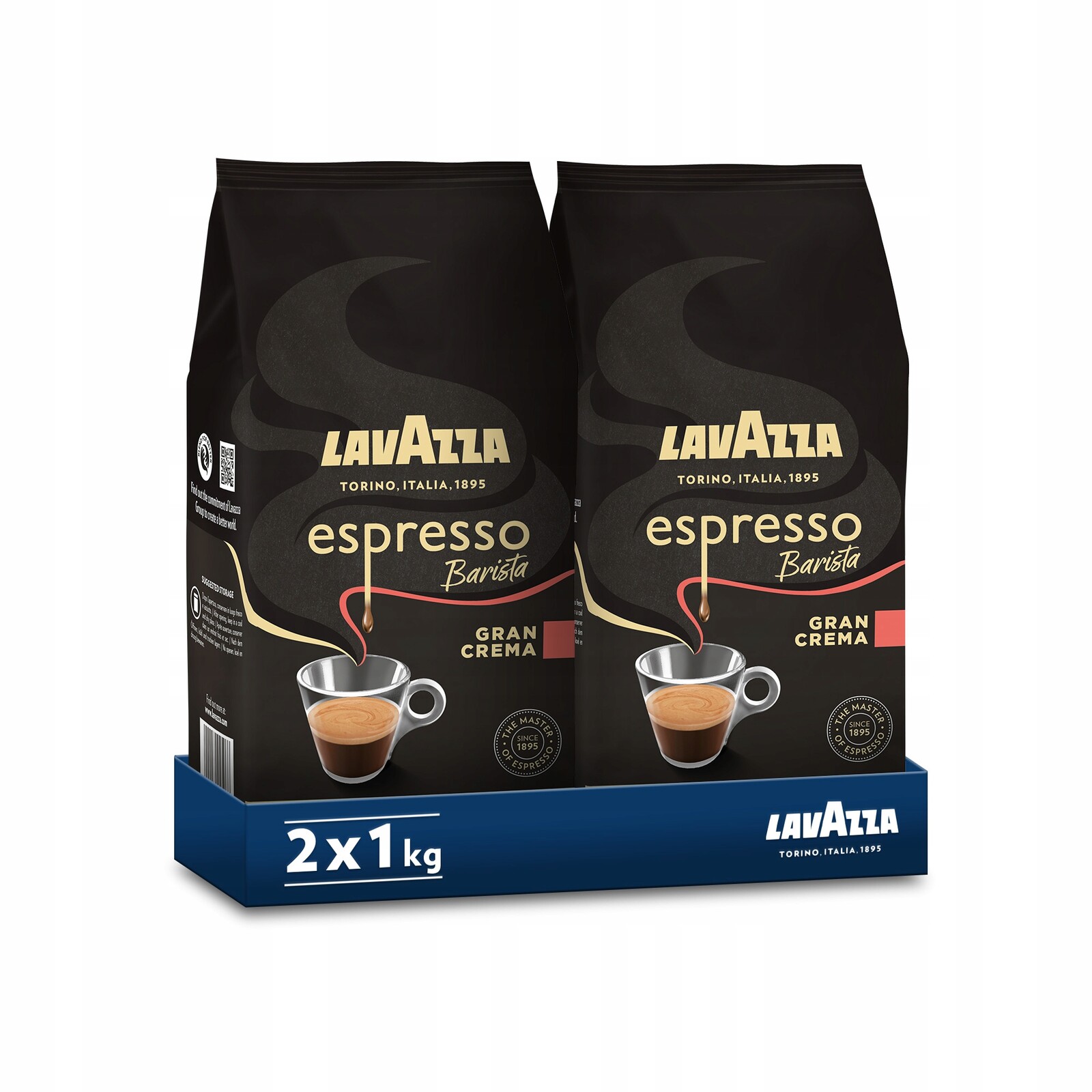 Set Káva zrnková Lavazza Espresso Barista Gran Crema 2x1 kg