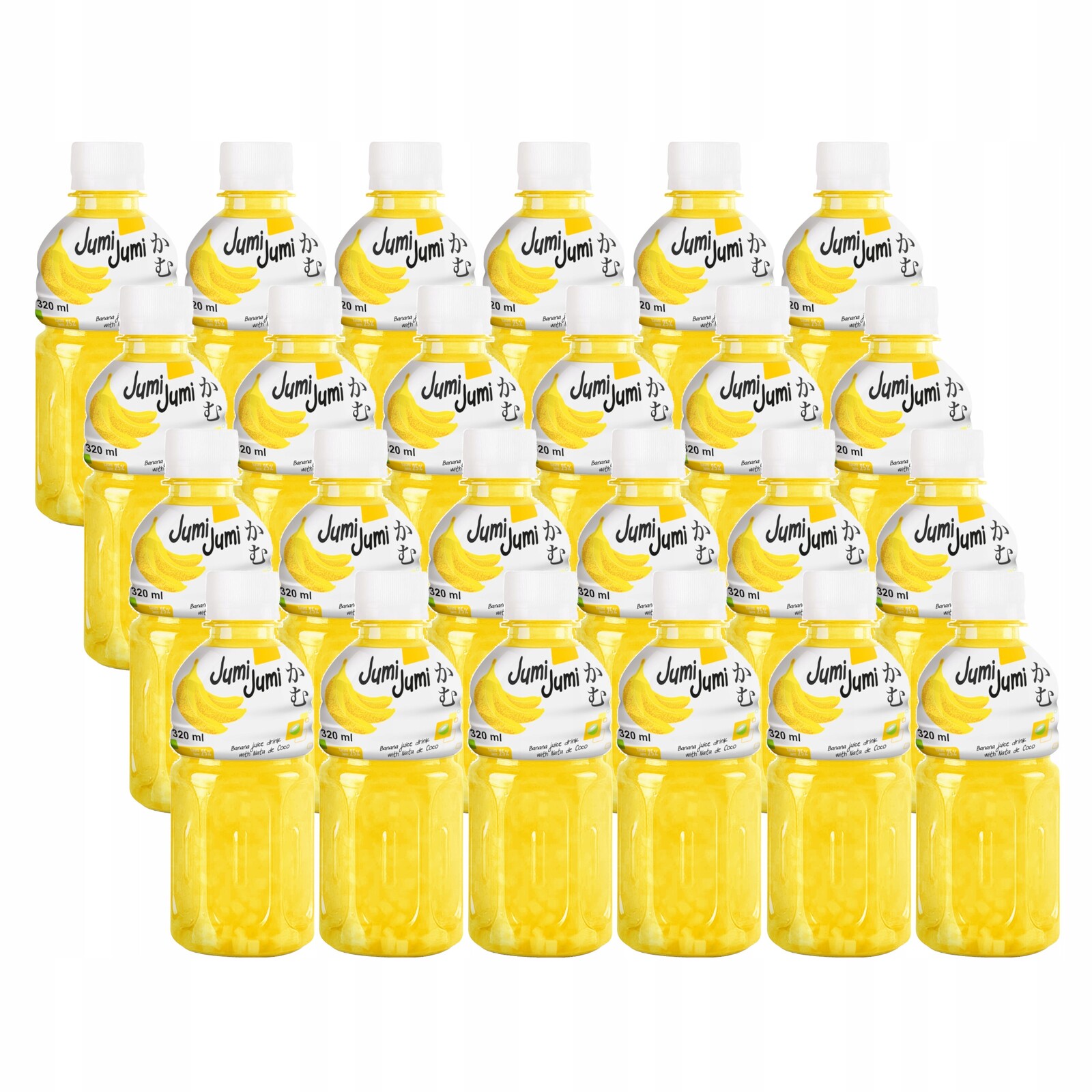 24 x Neperlivý nápoj Jumi Jumi nata de coco Banan 320 ml