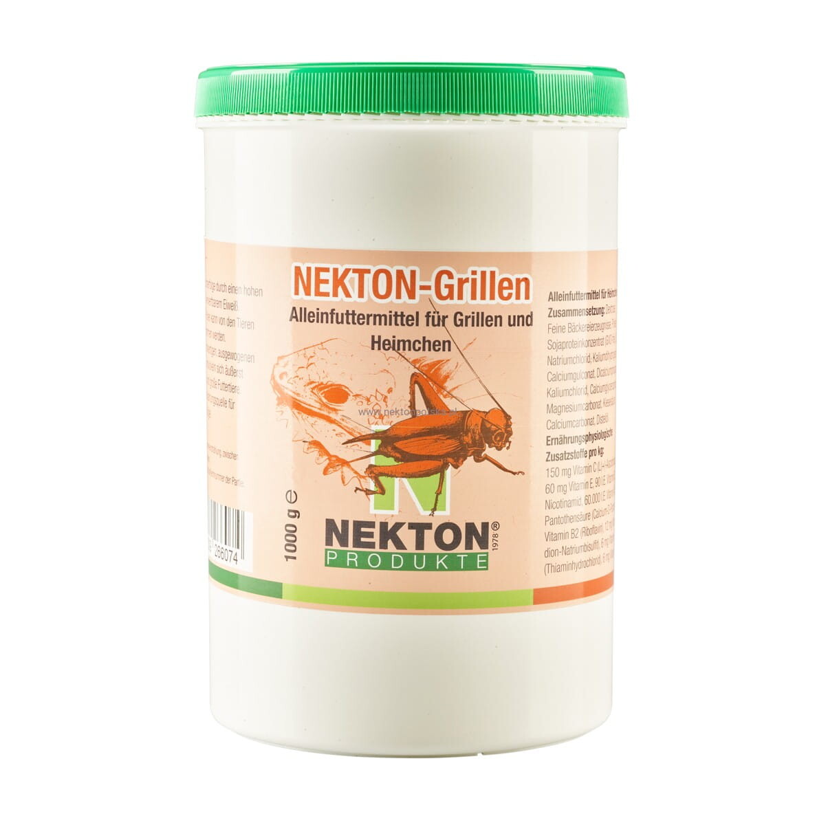 Nekton Grillen Cricket 1000g Kompletní krmivo pro cvrčky