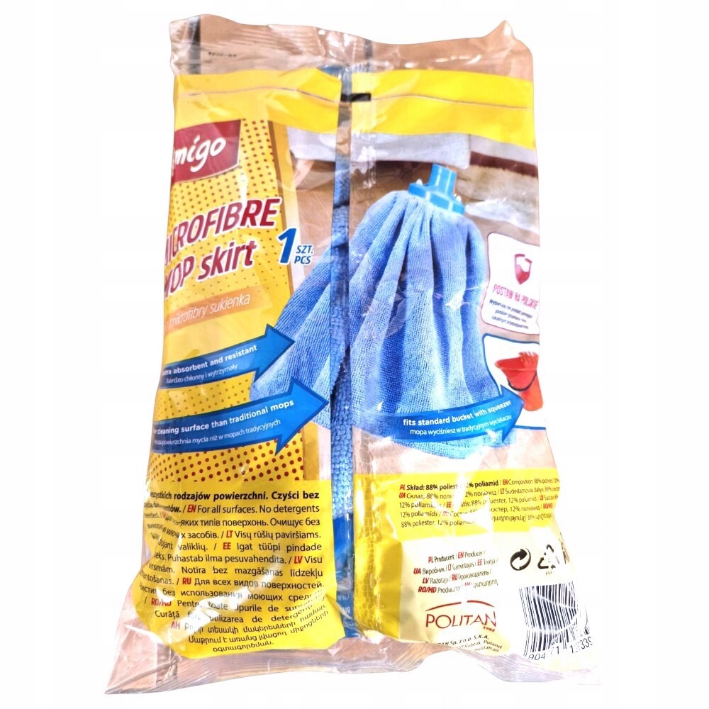 Návlek na mop Šaty Amigo mikrovlákno 1 Ks