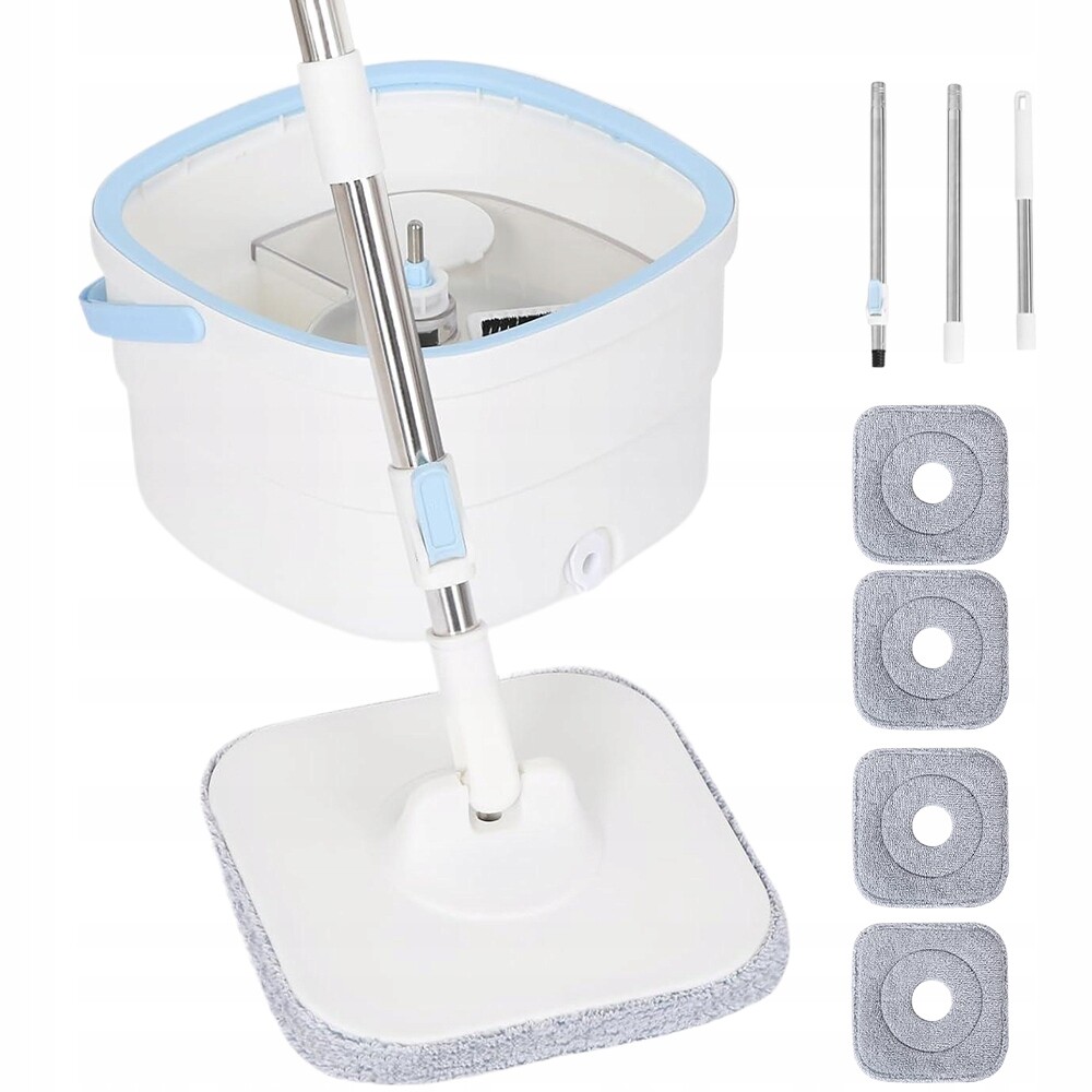 25 L Rotační Mop S Dvojitou Pružinovou Čisticí Nádobkou