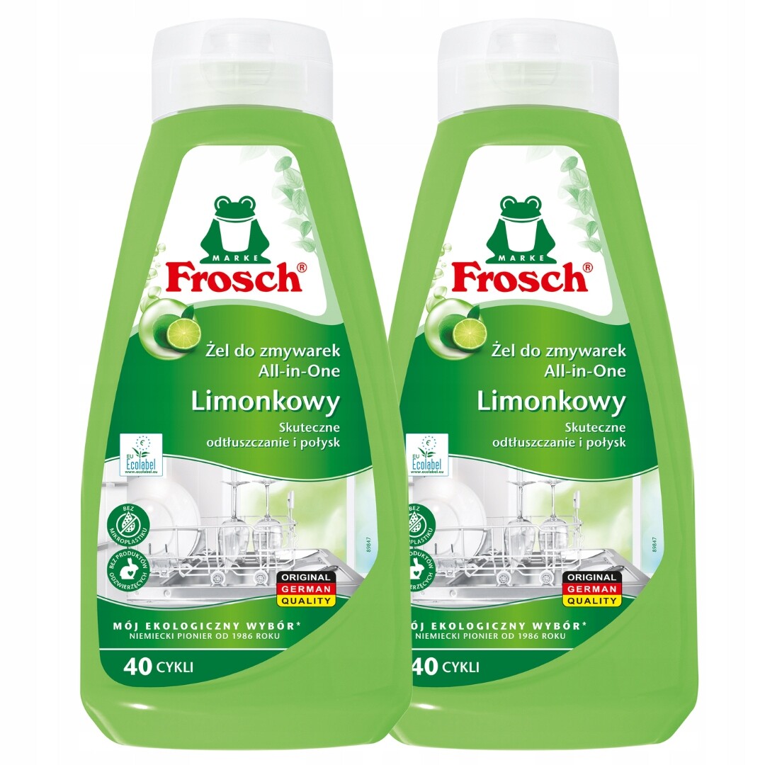 Frosch Ekologický Gel do Myčky All in 1 2x650ml