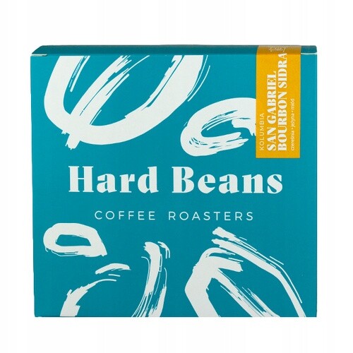 káva Hard Beans Kolumbie San Gabriel Bourbon Sidra 250 g