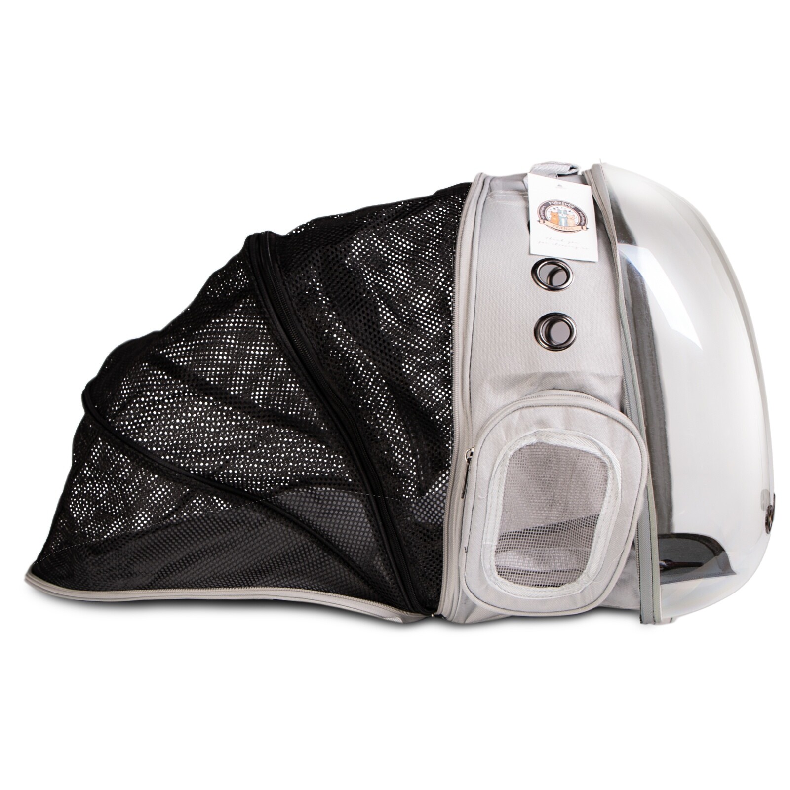 Batoh Přepravka Pro Kočky Psa S Rozkládacím Stanem 8 Kg Síťka