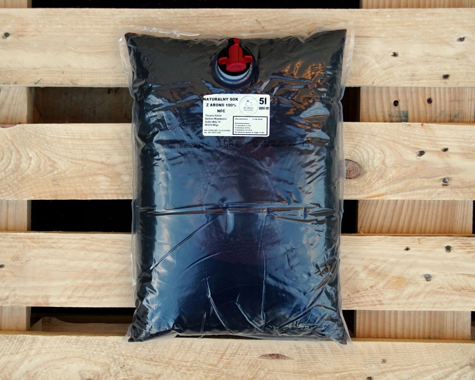 Šťáva z Aronie 100% 5l (lisovaná, Nfc)