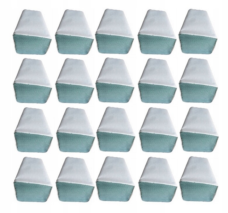 Skládací ručníky Zz zelené Karton (4000ks)