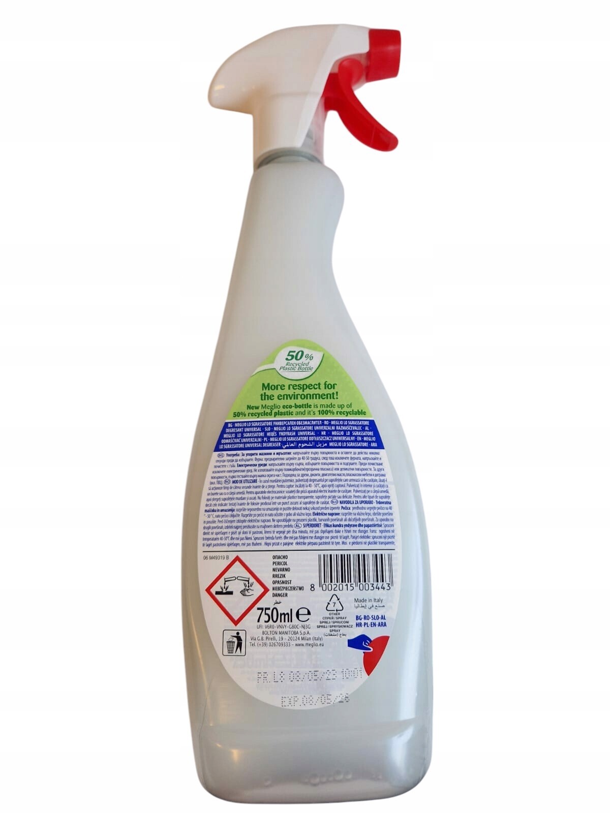 Tekutý odmašťovač Meglio Marsiglia 750 ml 1 ks