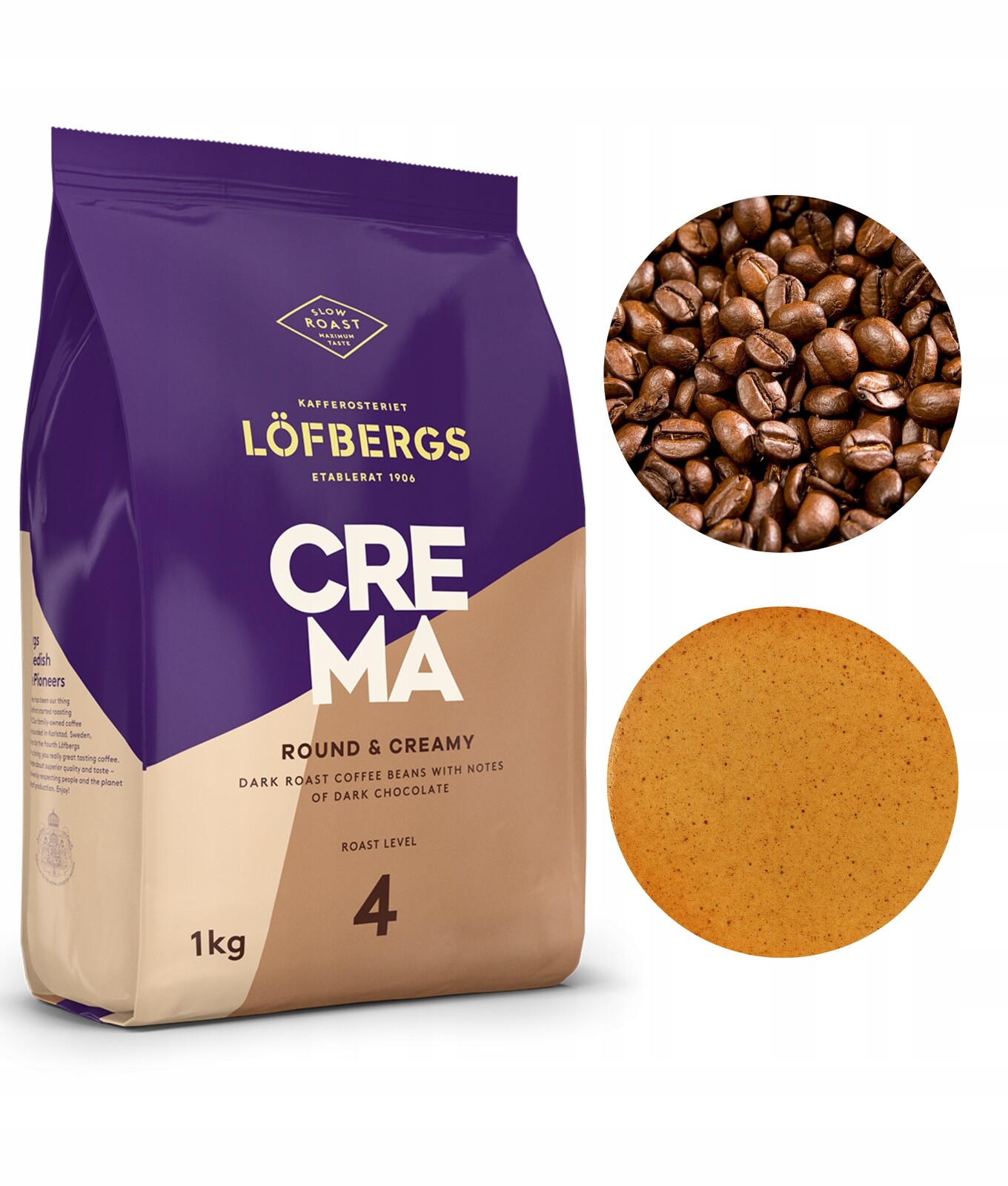 Lofbergs Crema káva káva 1 kg