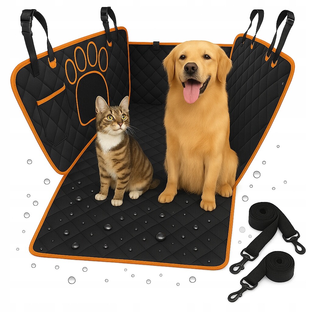 Podložka Pro Psa Do Auta Automobilová Do Zavazadlového Prostoru Voděodolná 4V1