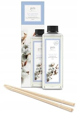 Ipuro Náhradní náplň do aroma difuzéru+tyčinky,Cotton Vanila, 500 ml,z Německa