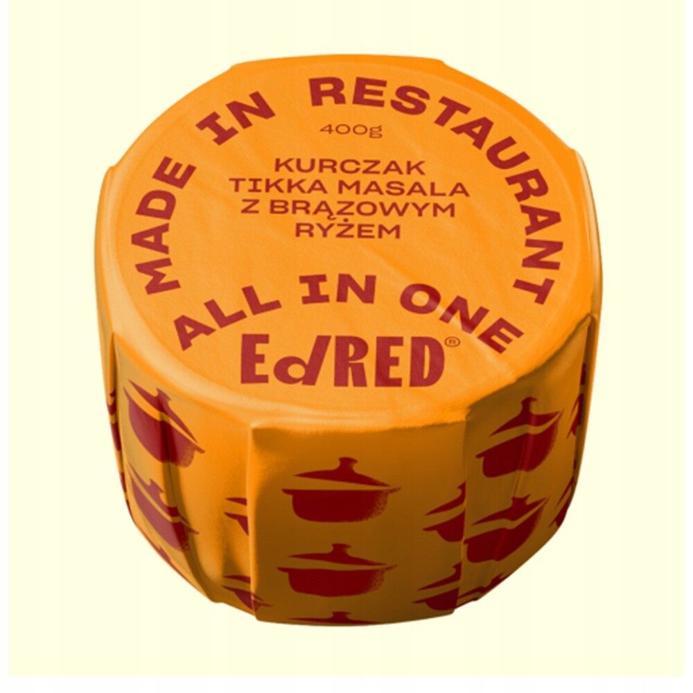 Ed Red Konzerva All In One Kuřecí Tikka Masala S Hnědou Rýží 400 g