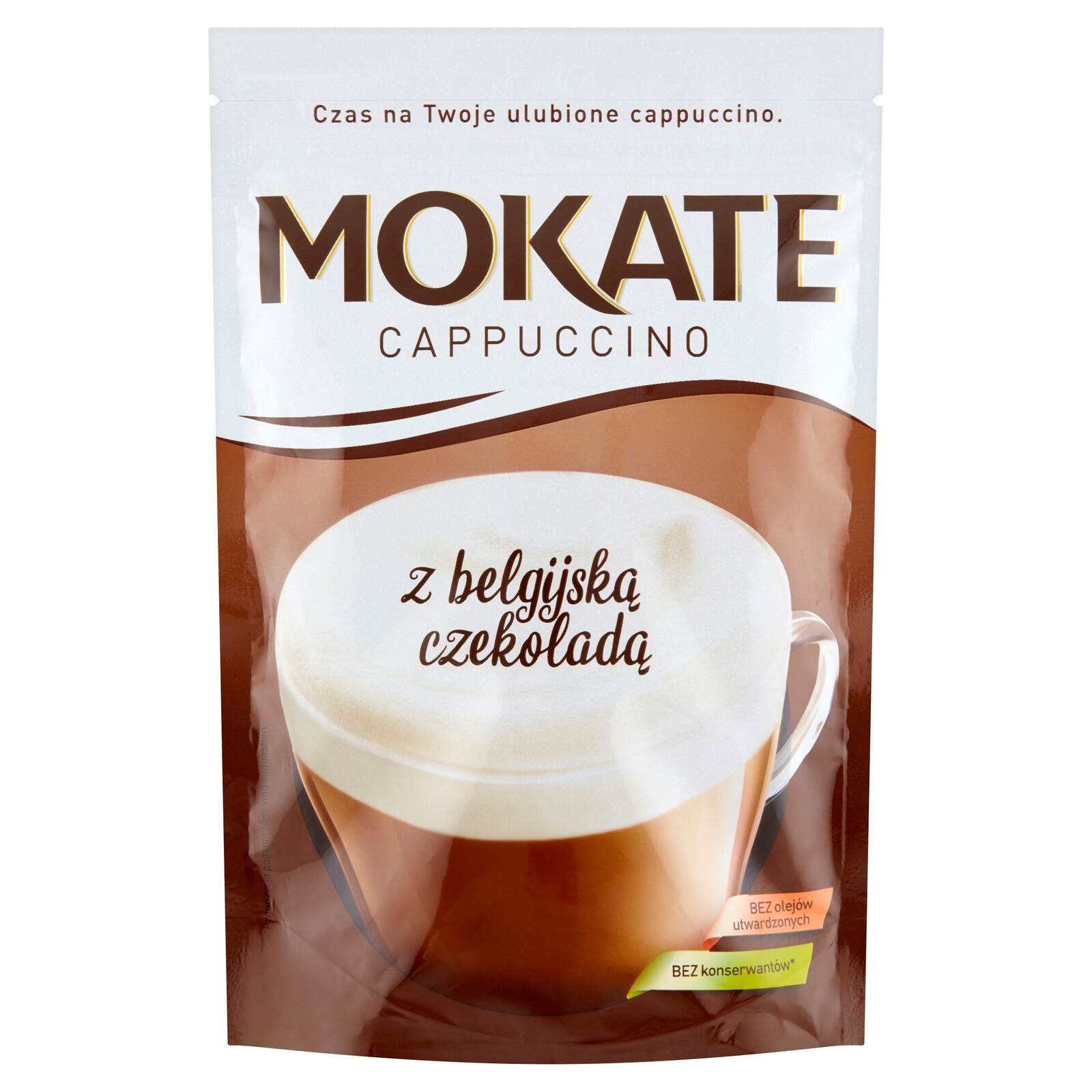 9X Mokate Cappuccino s belgickou čokoládou 110 g