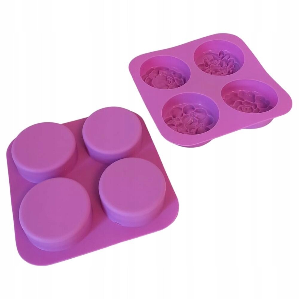 Silikonová formička ve tvaru květu 2Ks