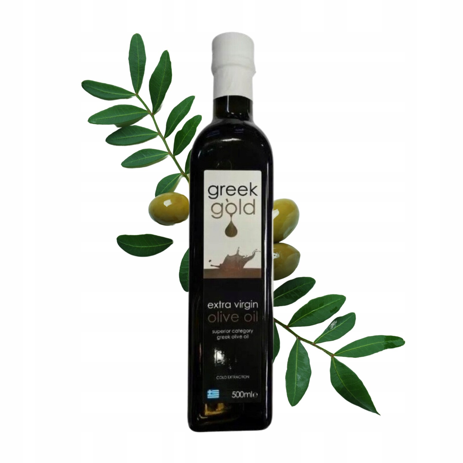 Extra panenský olivový olej Greek Gold Mycenaean Kalamata Koroneiki 500ml