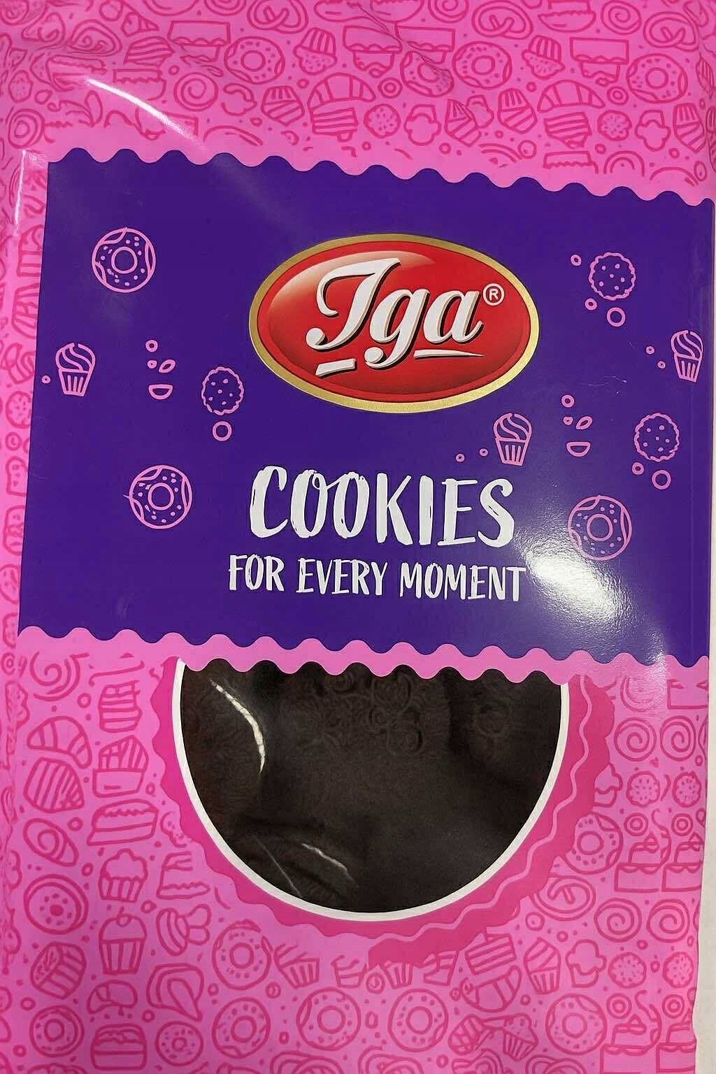 Sušenky překládané mléčným krémem jako Oreo Iga Preto 600 g