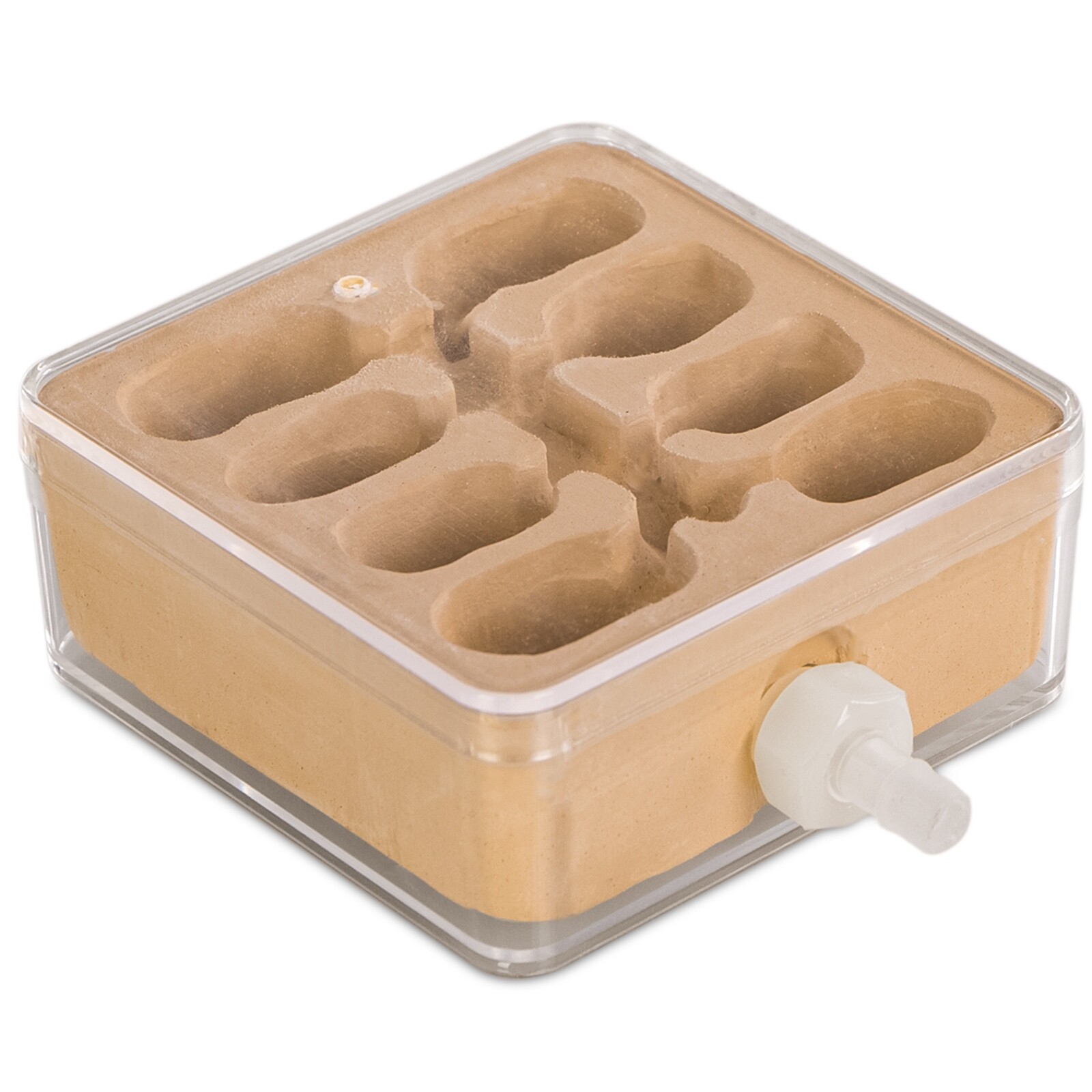 Přídavná Zásuvka Do Formikária Pro Mravence, Transparentní Modul 8 MM