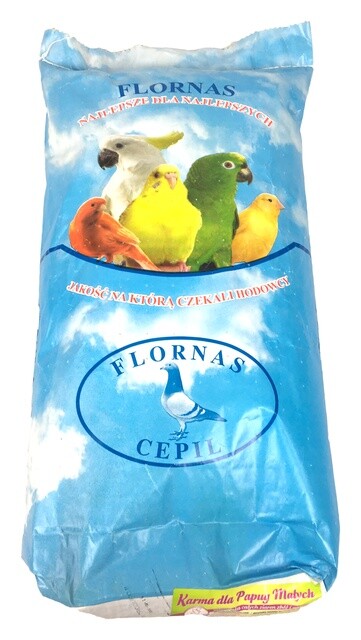 Krmivo pro malé papoušky 10 kg Flornas