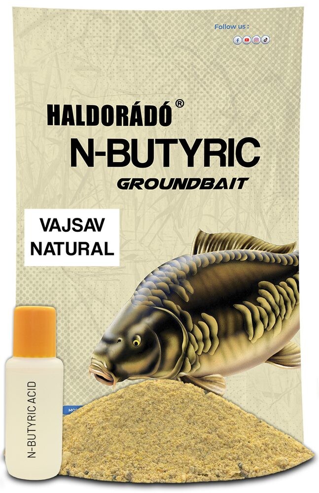 Haldorádó Vnadící směs N-Butyric Groundbait 800g + 50ml Aroma - Kyselina máslová