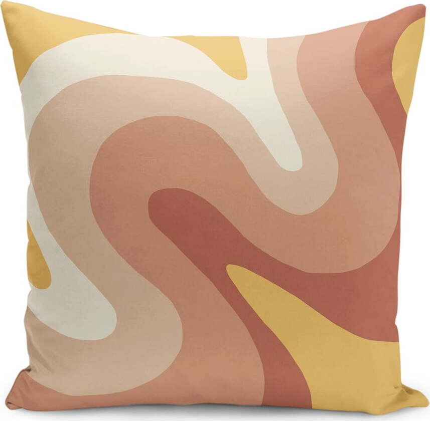 Povlak na polštář 43x43 cm Strawberry Creamsicle – Mila Home