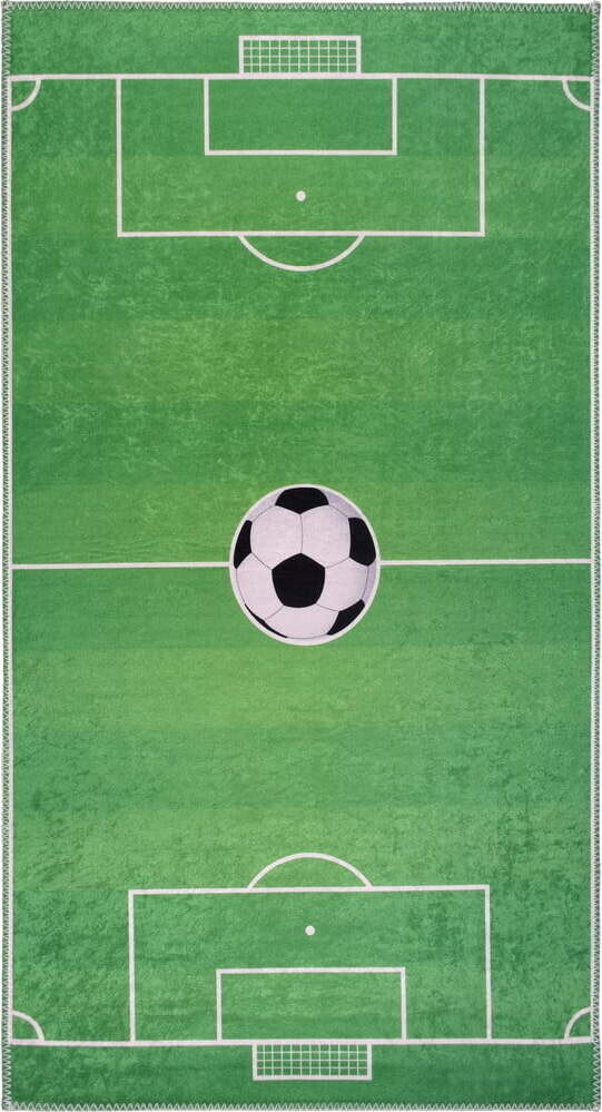 Zelený pratelný dětský hrací koberec 120x180 cm Soccer Time – Vitaus