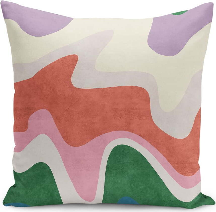 Povlak na polštář 43x43 cm Squiggly Breeze – Mila Home