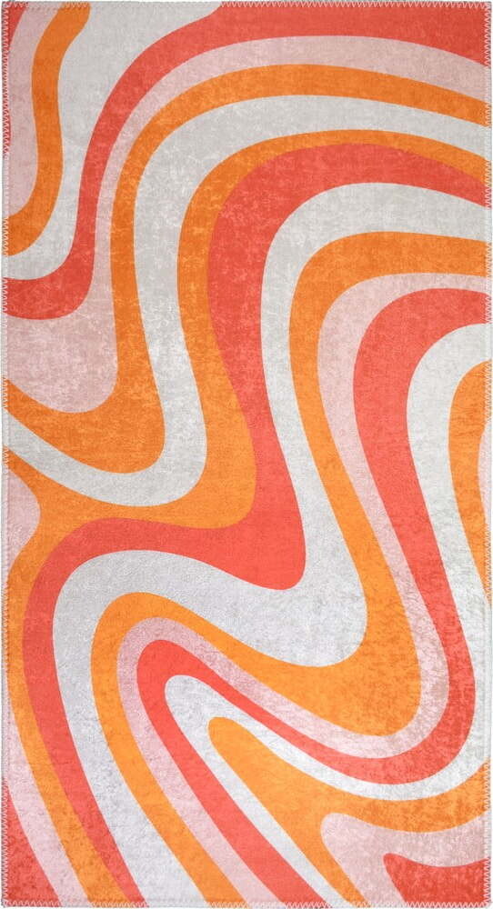 Oranžový pratelný koberec 80x150 cm Colors of Joy – Vitaus