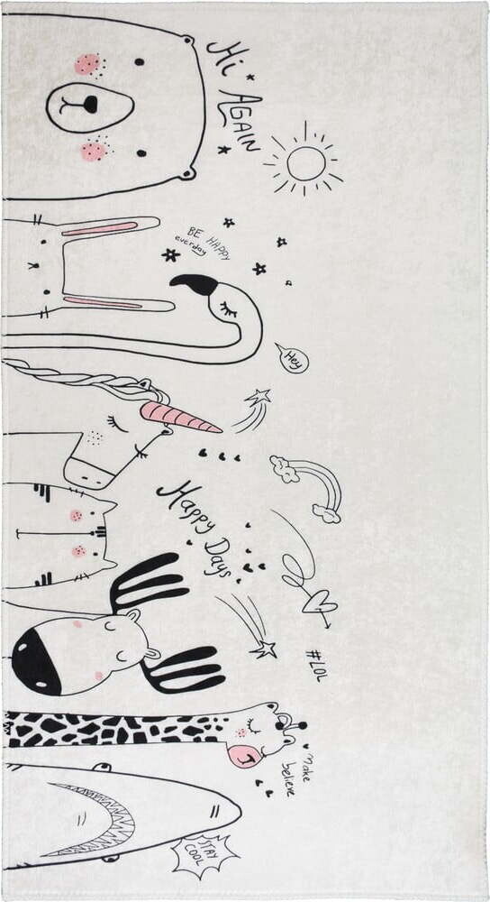 Slonovinový pratelný dětský koberec 120x180 cm Animal Kingdom – Vitaus
