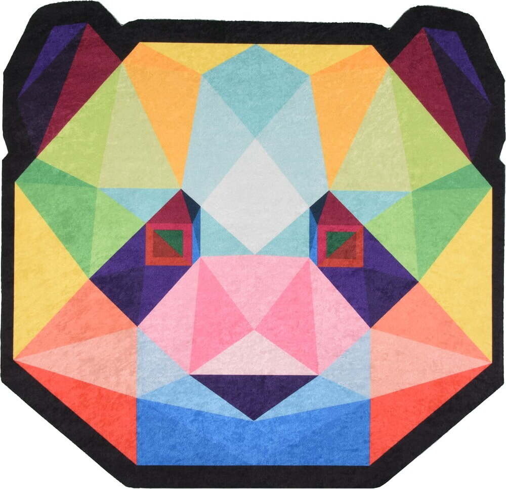 Pratelný dětský koberec ø120 cm Rainbow Panda – Vitaus