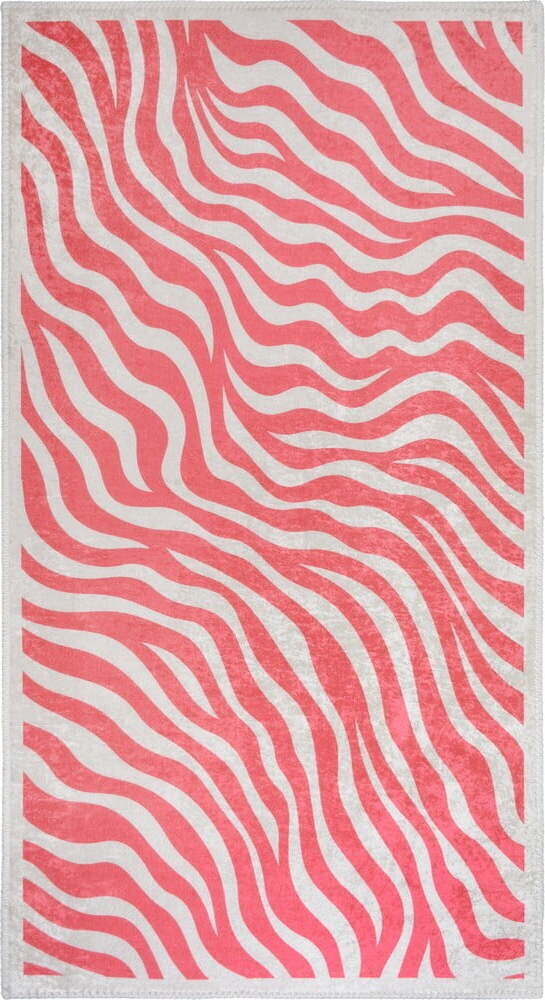 Růžový pratelný běhoun 80x200 cm Red Zebra – Vitaus