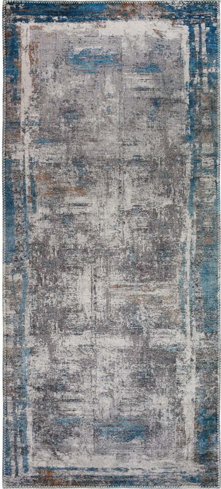 Modrý pratelný běhoun 60x150 cm Abstract Colors Blue – Vitaus