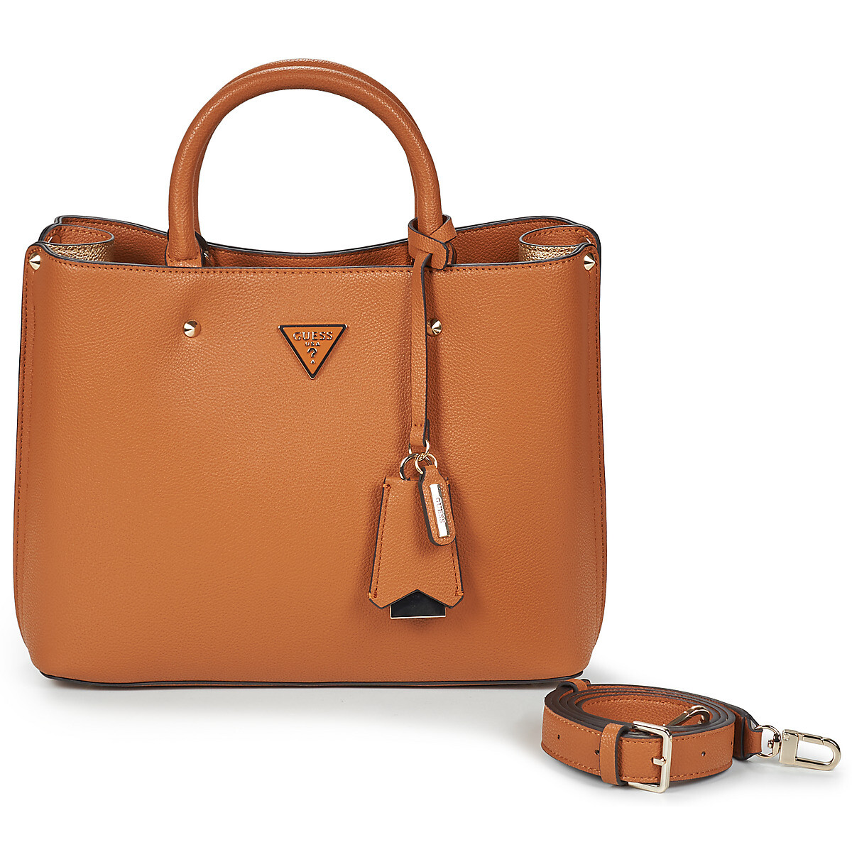 Guess  MERIDIAN II GIRLFRIEND SATCHEL  Hnědá