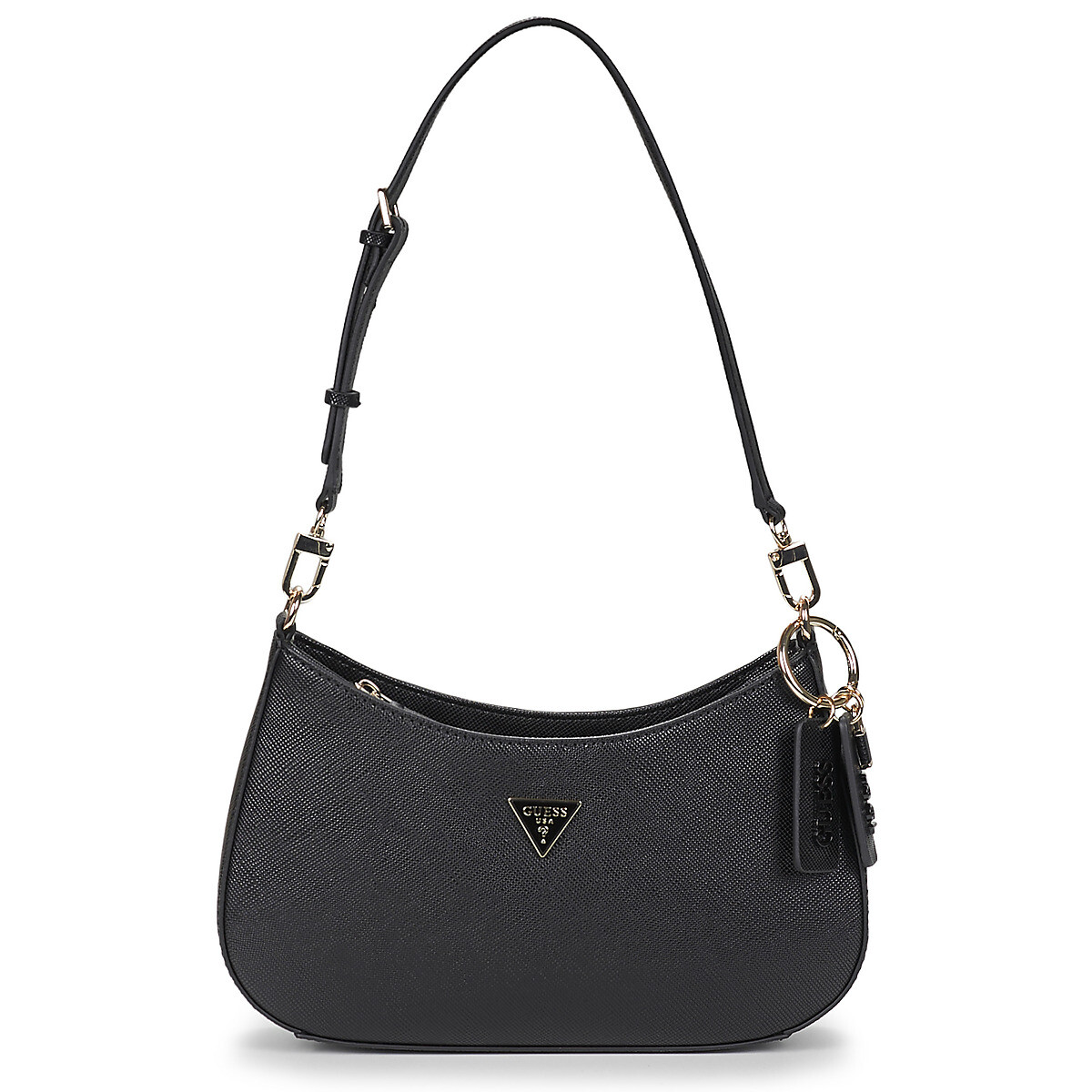Guess  NOELLE II TOP ZIP SHOULDER BAG  Černá