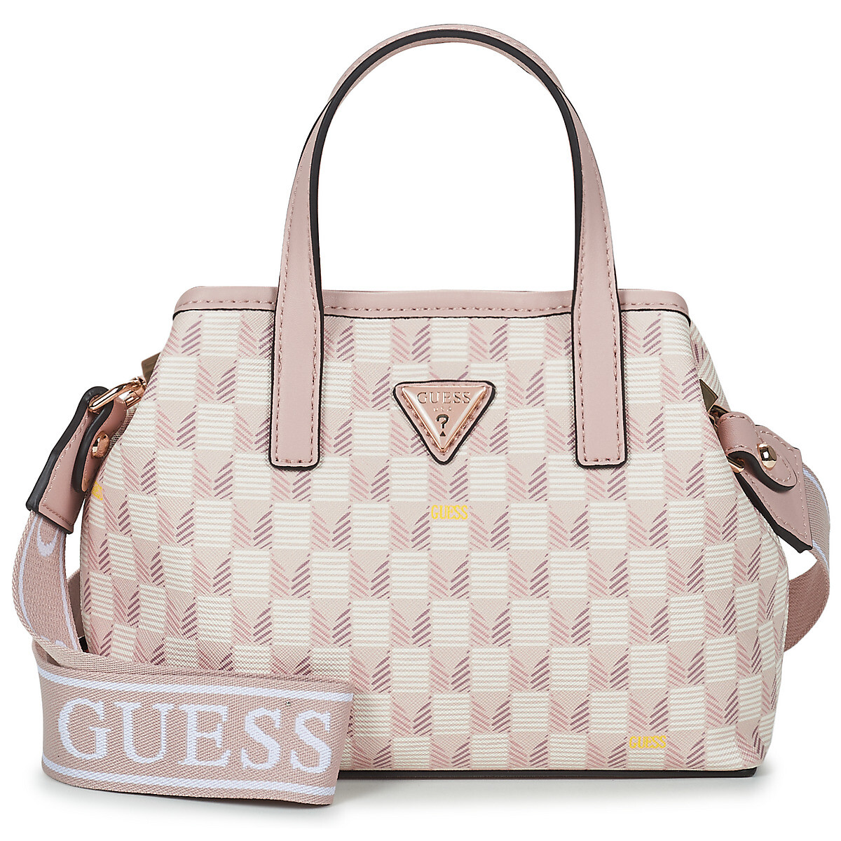 Guess  G WAVE II MINI TOTE  Růžová