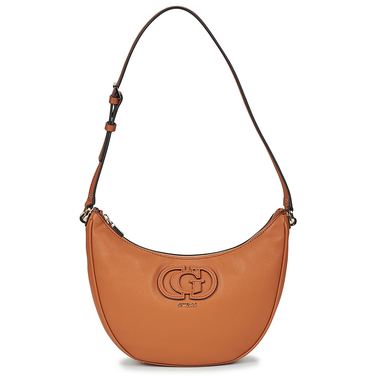 Guess  CALEBRA HOBO SHOULDER BAG  Hnědá