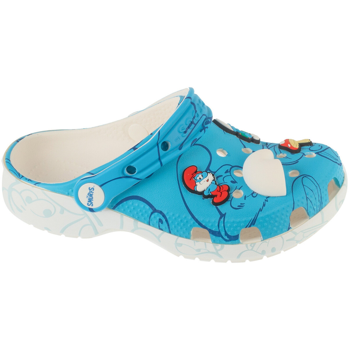Crocs  Classic Smurfs Clog Kids  Modrá