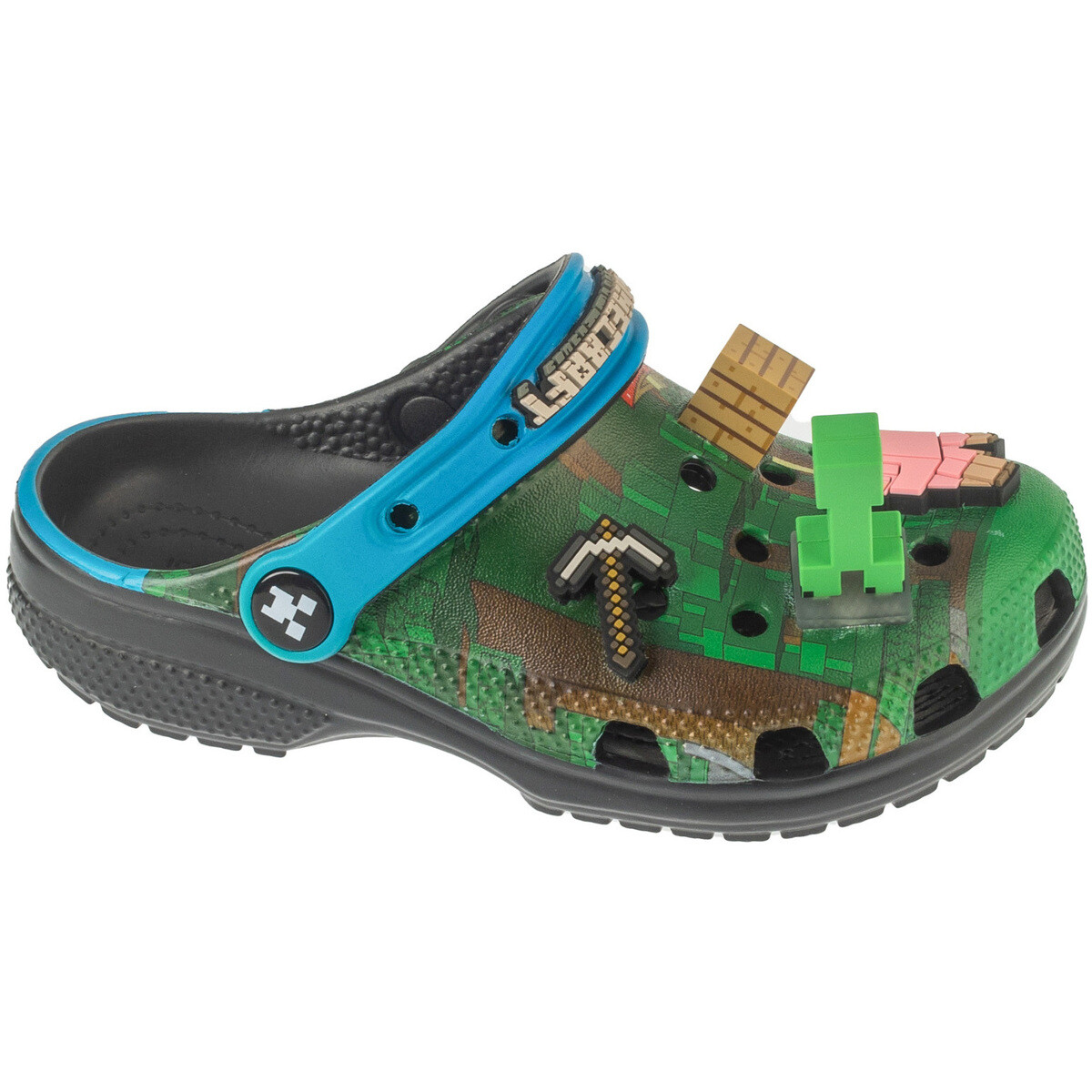 Crocs  Classic Minecraft Clog Kids  Zelená
