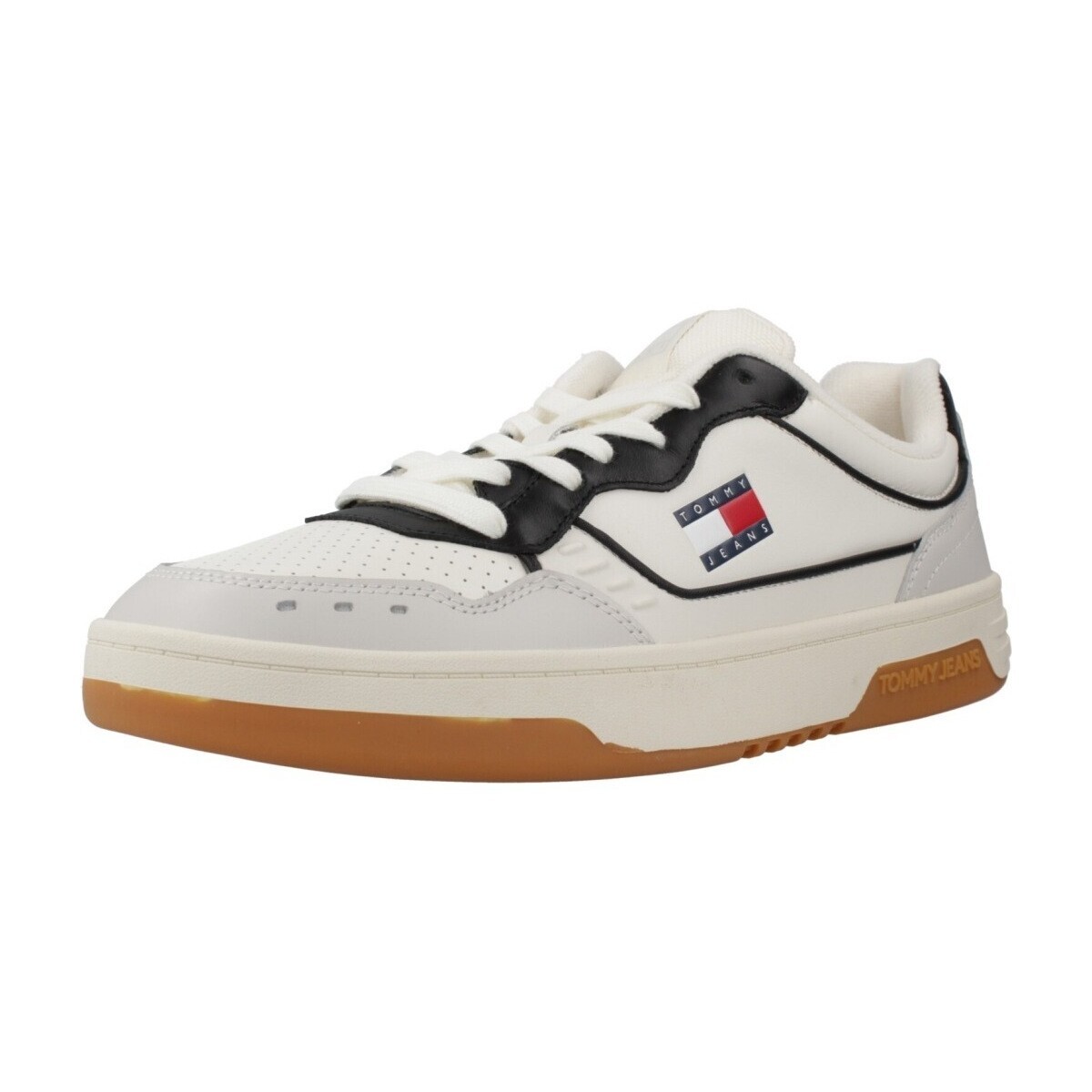 Tommy Jeans  TJM CUPSOLE ELEVATED LEA  Bílá