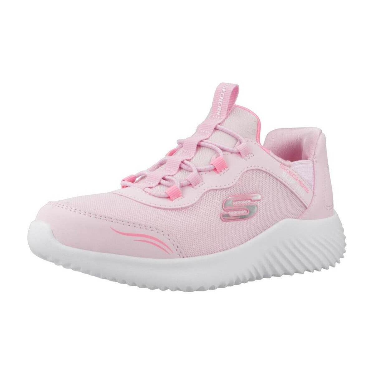 Skechers  BOUNDER - SIMPLE CUT SLIP-INS  Růžová