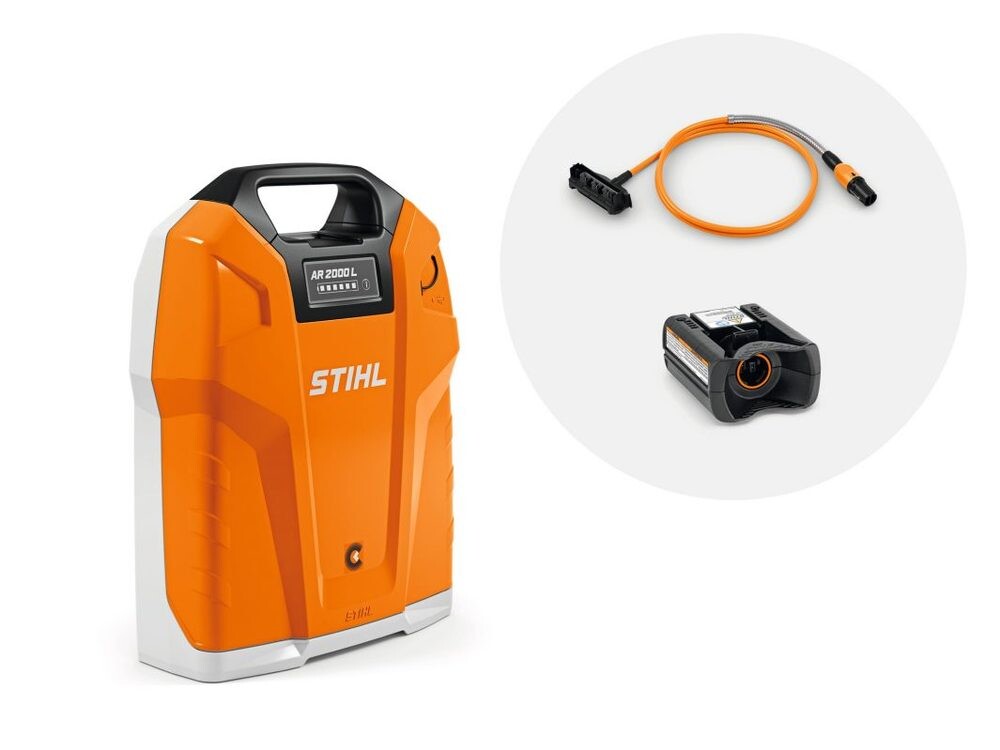 Zádový akumulátor STIHL AR 2000 L SET