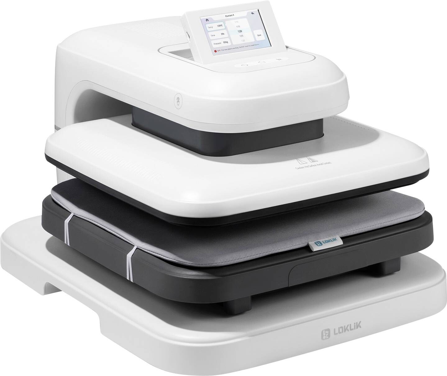 Loklik ImPress Auto 2 Smart Zahřívací lis bílá