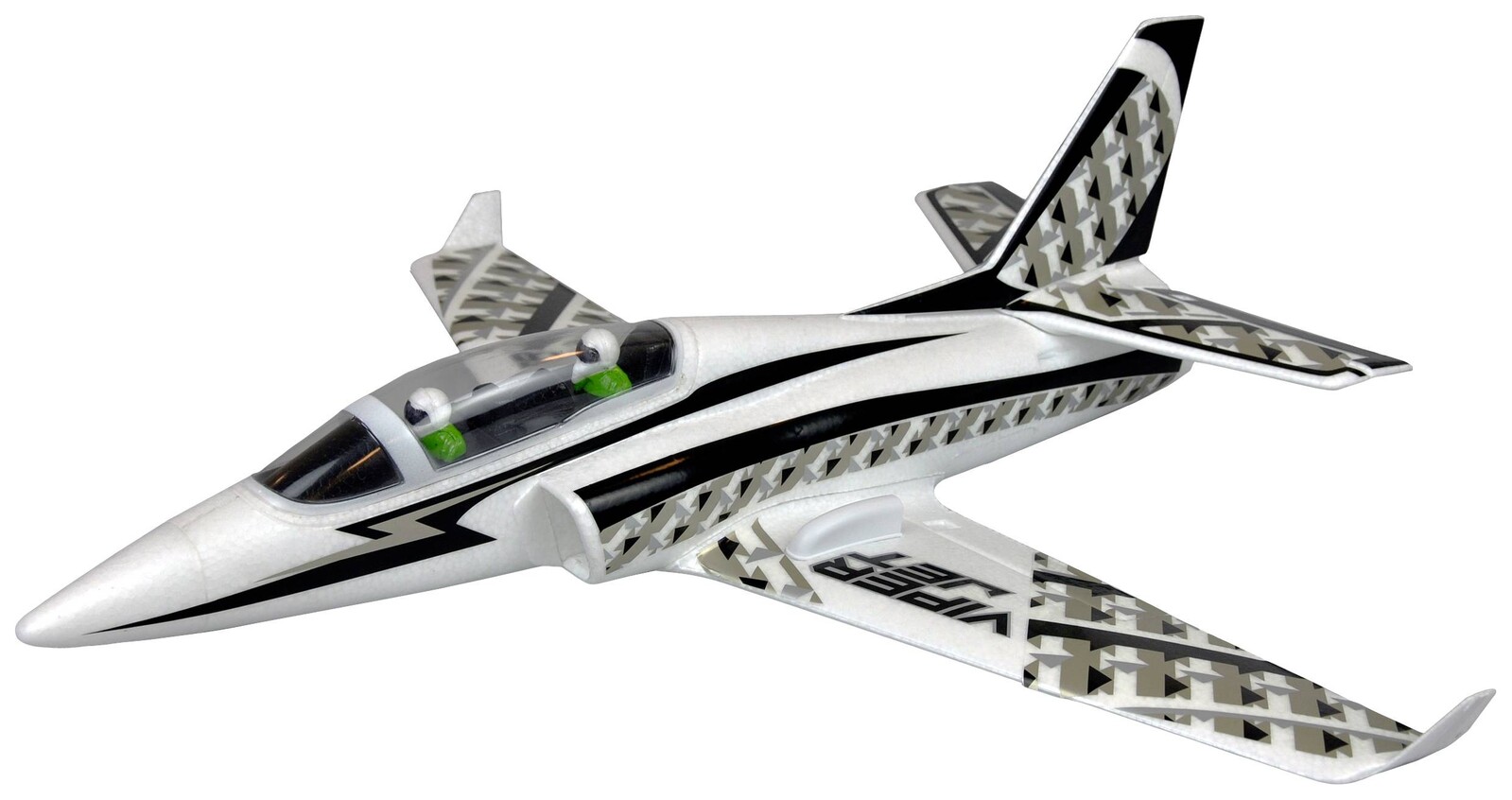 Amewi AMXFlight Viper Hpat bílá, černá RC model stíhačky PNP 717 mm