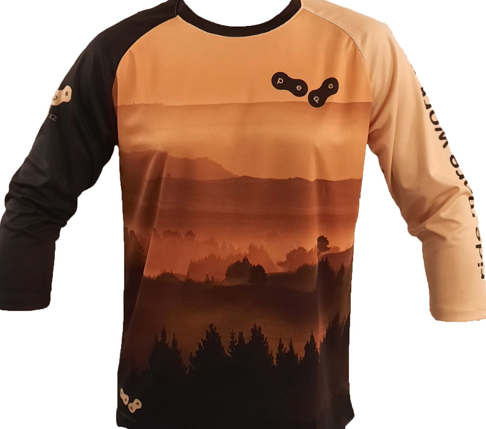 Cyklistický dres Pepebike 3/4 rukáv Varianta: velikost : L