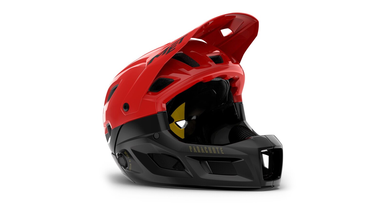 Integrální přilba MET PARACHUTE MCR MIPS - fusion red vel.: S - 52/56 cm