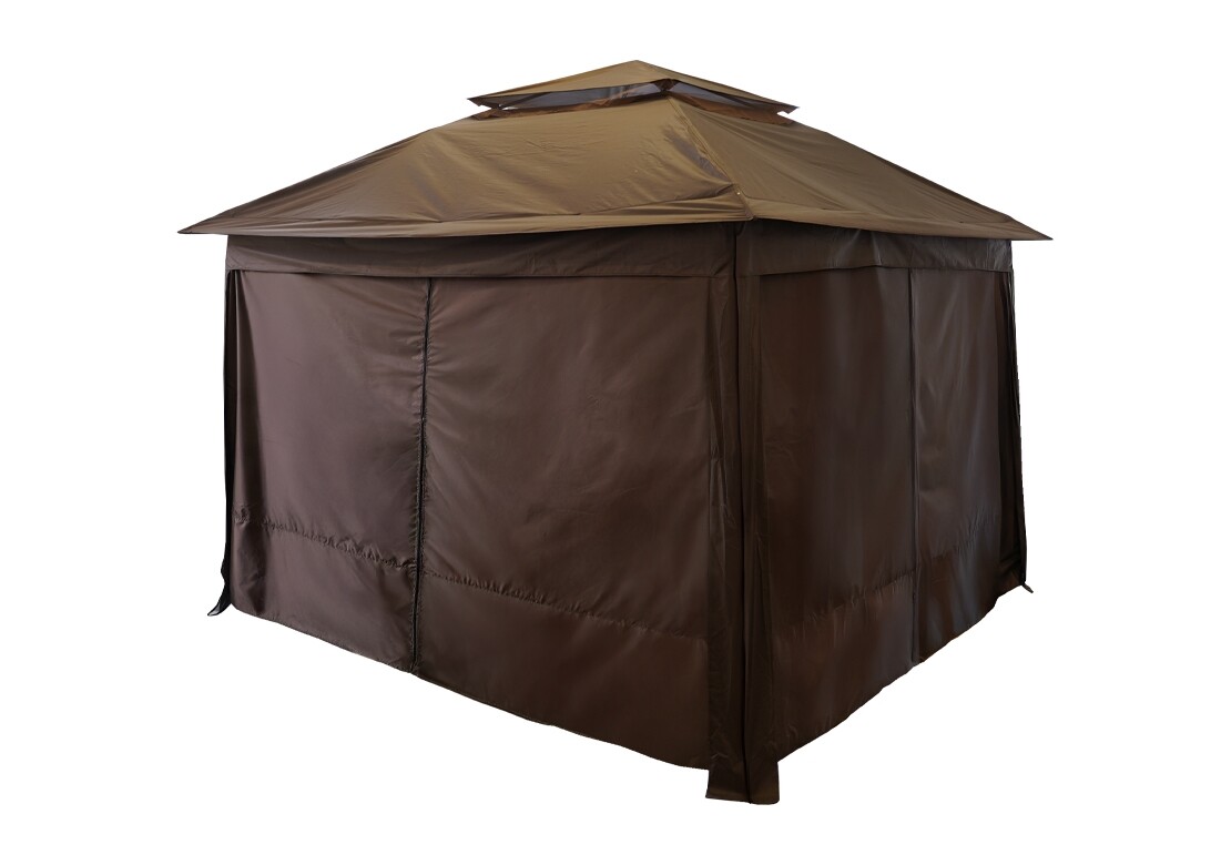 Boční stěny k zahradnímu altánu Vista - hnědé