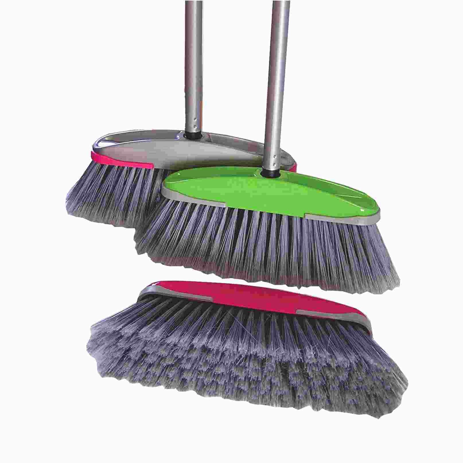 KOZÁČEK Smeták PH 28cm, hůl 130cm, třepený chlup EXCLUSIVE hrubý