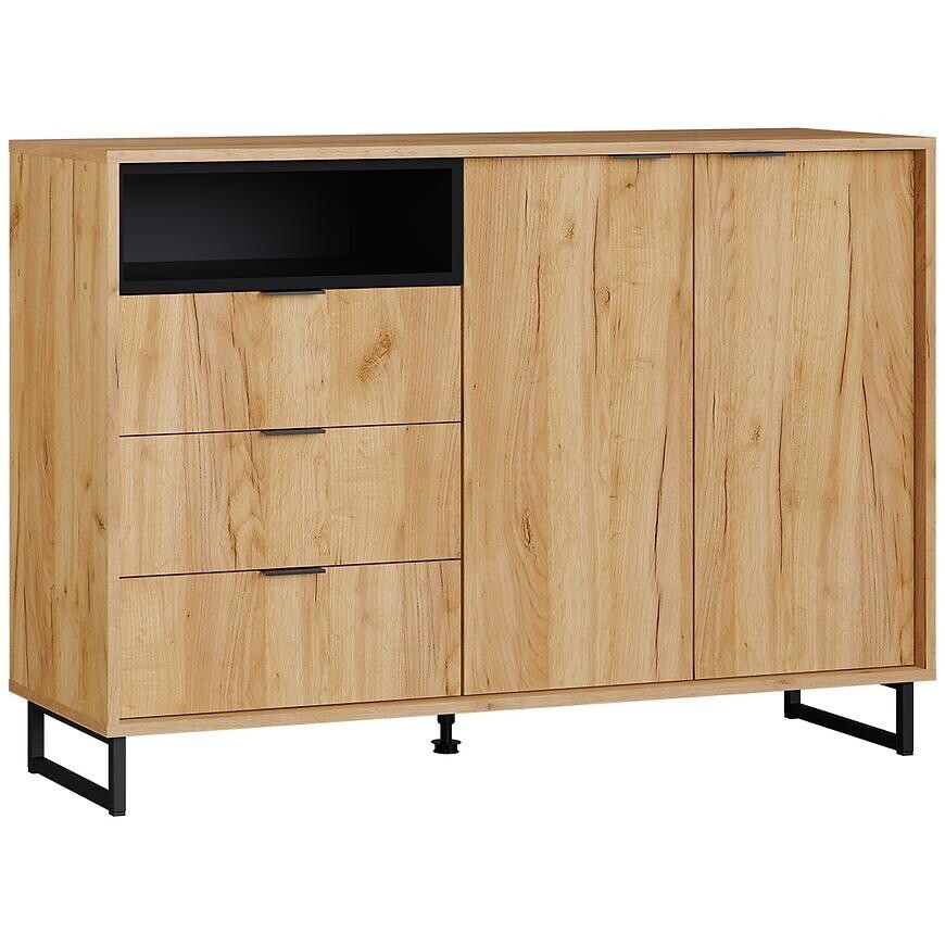 Komoda Konor 138 2d3s Dub Craft Gold